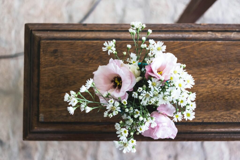 Subtle Pastels Seasonal Posy